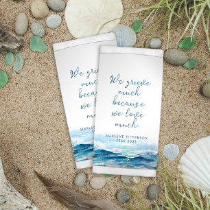 Emballage de poche à fond pour funérailles maritim