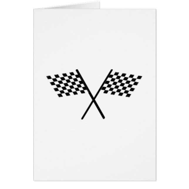 Emballage des drapeaux Checkered (Devant)