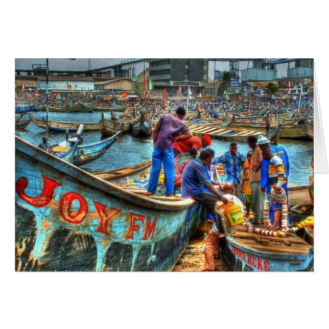 Emballage du jour, port Ghana de Tema (Devant horizontal)