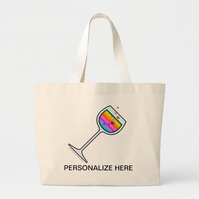 EMBALLAGES DE MODE EN VERRE DE VIN ET SACS (Devant)