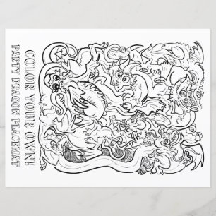 Emballé Dans Les Dragons De Partie Couleur Votre P