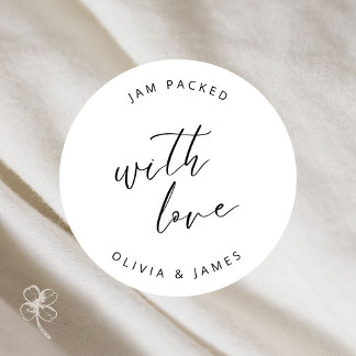 Emballé De Stickers Amour