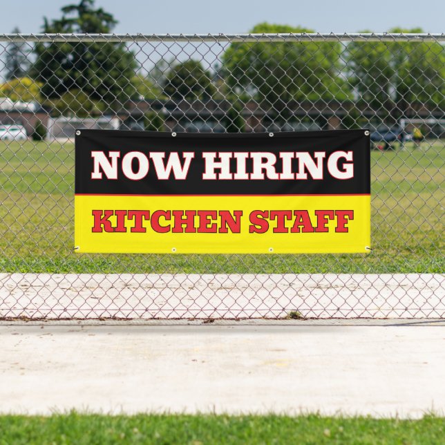 Embauche de la bannière modifiable personnalisée (En situation)