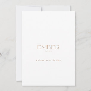 Ember Papier 5x7 Invitation personnalisé Télécharg