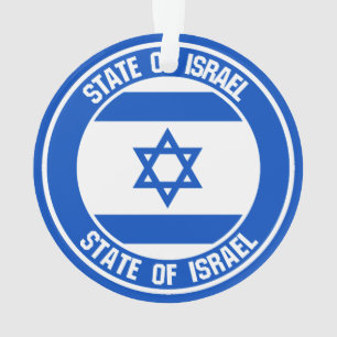 Emblème autour d'Israël