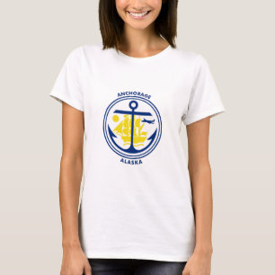 Emblème d'Anchorage, Ala T-Shirt