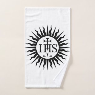 Emblème de la Compagnie de Jésus Monogramme