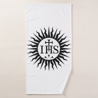 Emblème de la Compagnie de Jésus Monogramme