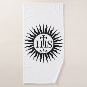 Emblème de la Compagnie de Jésus Monogramme