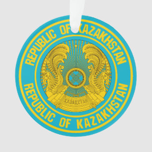 Emblème de la ronde du Kazakhstan