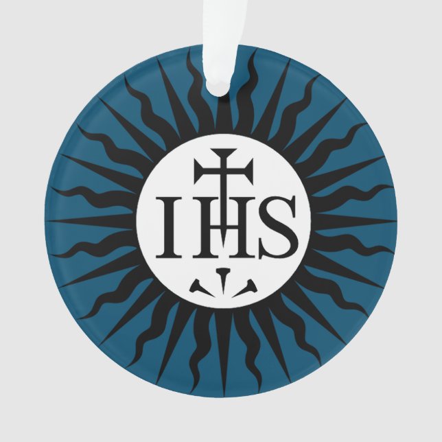Emblème de la Société de Jésus (devant)
