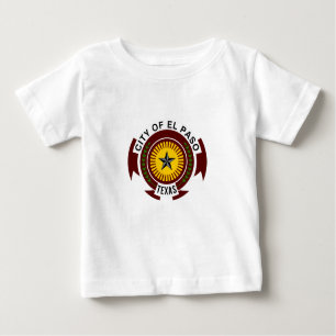Emblème de la ville d'El Paso, Texas Baby T-Shirt