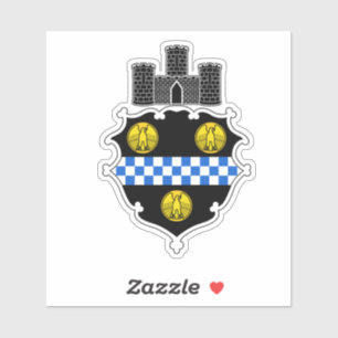 Emblème de Pittsburgh, Sticker en vinyle de Pennsy