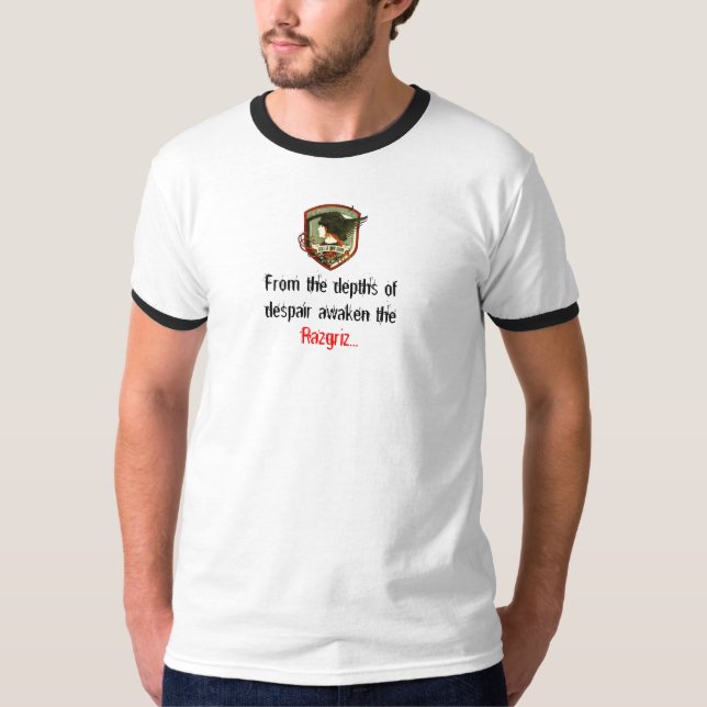 Emblème de Razgriz et T-shirt d'escadron (Devant)