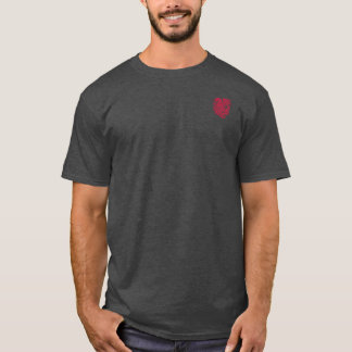 Emblème Dragon à Dentelle Rouge | T-Shirt Blossom