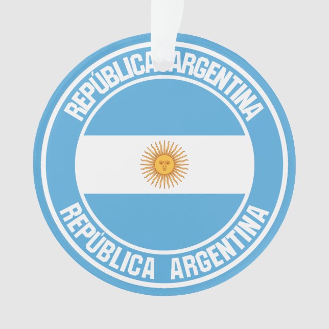 Emblème du cycle de l'Argentine (devant)