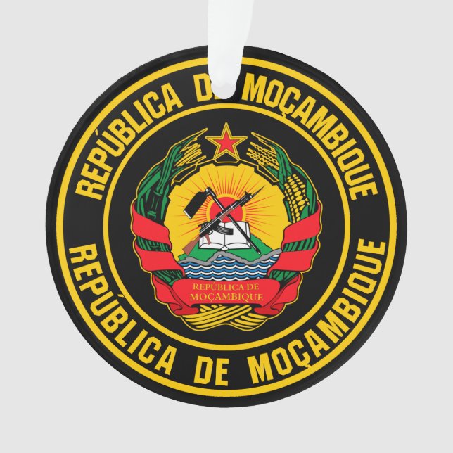 Emblème du Mozambique (devant)