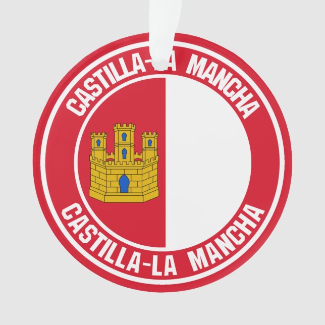 Emblème rond Castilla-La Mancha (devant)