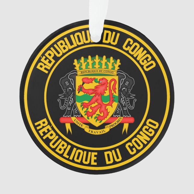 Emblème Rond Congo (devant)