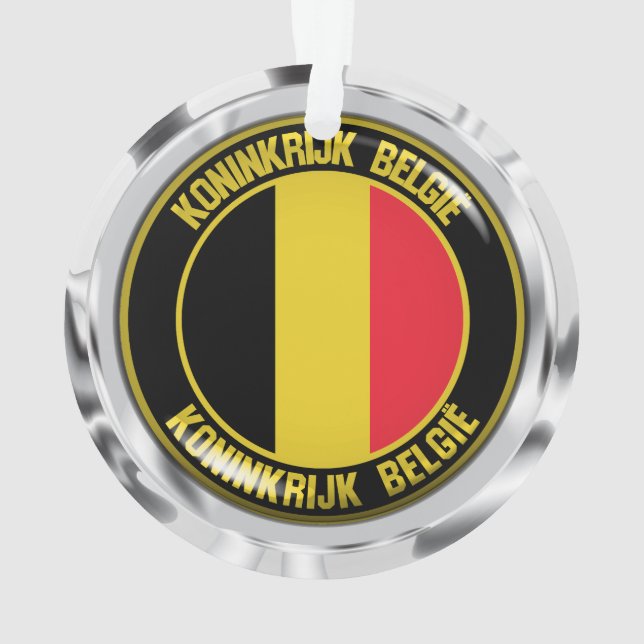 Emblème rond de Belgique (dos)