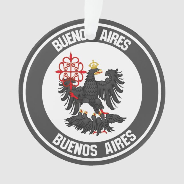 Emblème rond de Buenos Aires (devant)