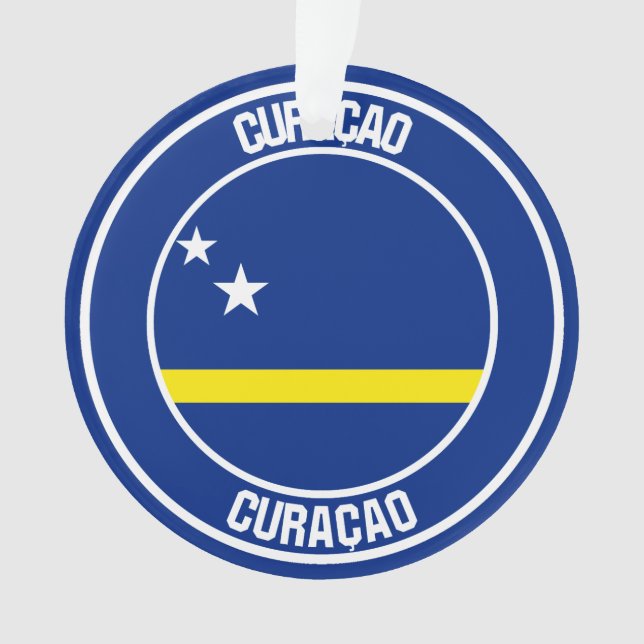 Emblème rond de Curaçao (devant)