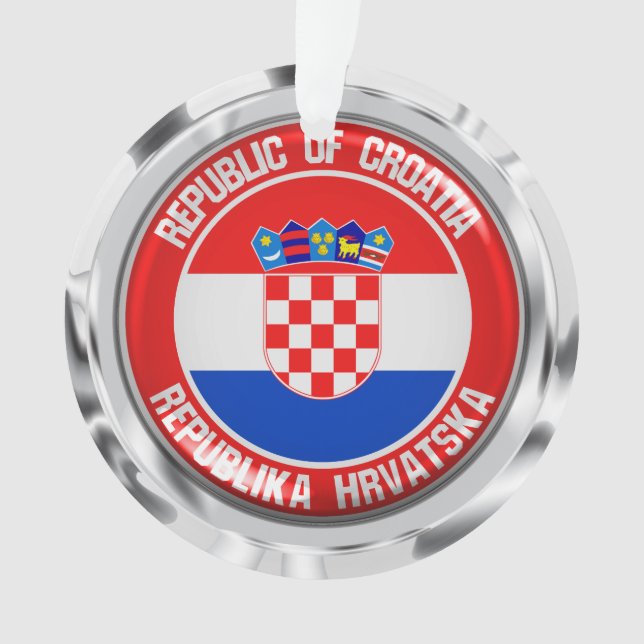 Emblème rond de la Croatie (devant)