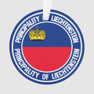 Emblème rond de la Liechtenstein