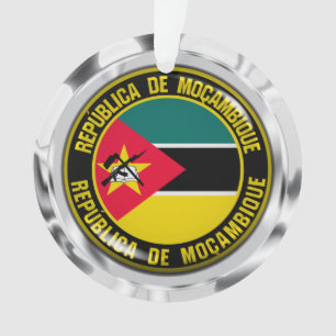 Emblème rond de la Mozambique