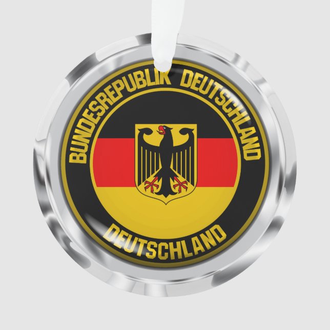 Emblème rond de l'Allemagne (devant)