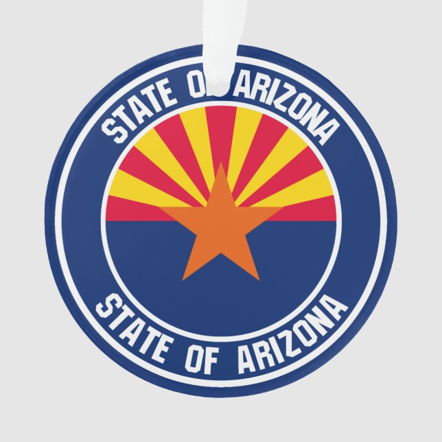 Emblème rond de l'Arizona (devant)
