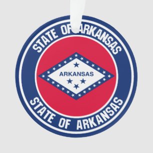 Emblème rond de l'Arkansas