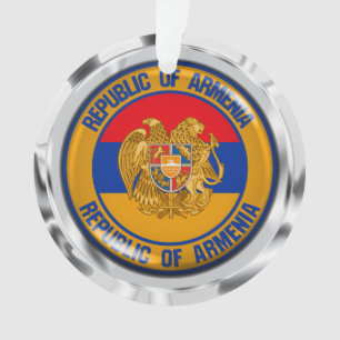 Emblème rond de l'Arménie