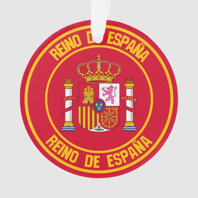 Emblème rond de l'Espagne (devant)