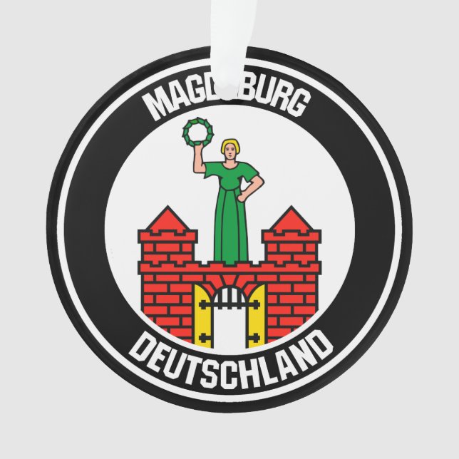 Emblème rond de Magdeburg (devant)