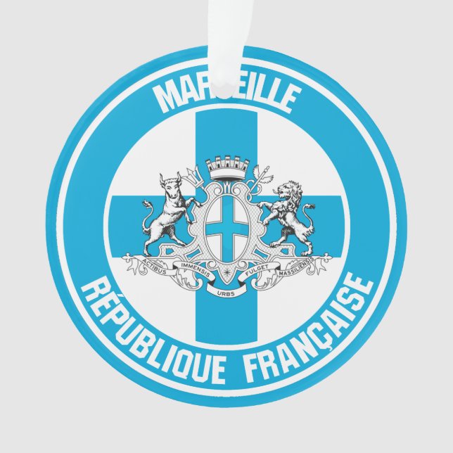 Emblème rond de Marseille (devant)