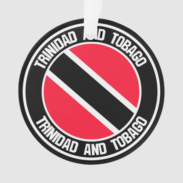 Emblème rond de Trinité-et-Tobago (devant)