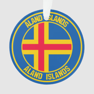 Emblème rond des îles Åland