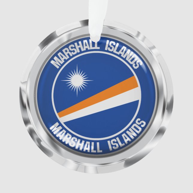 Emblème rond des Îles Marshall (devant)