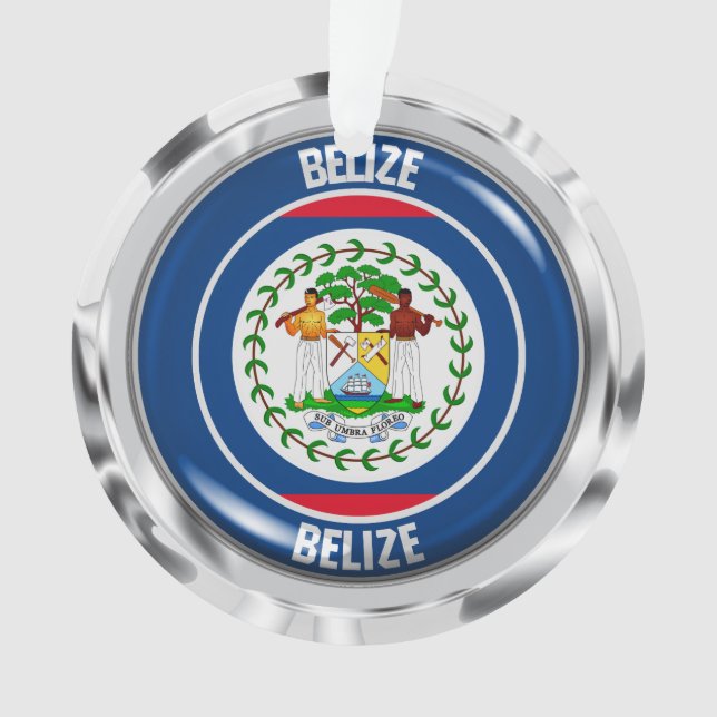 Emblème rond du Belize (devant)