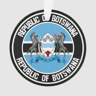 Emblème rond du Botswana