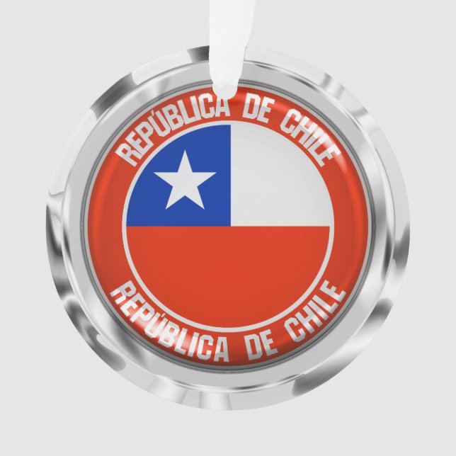 Emblème Rond du Chili (devant)
