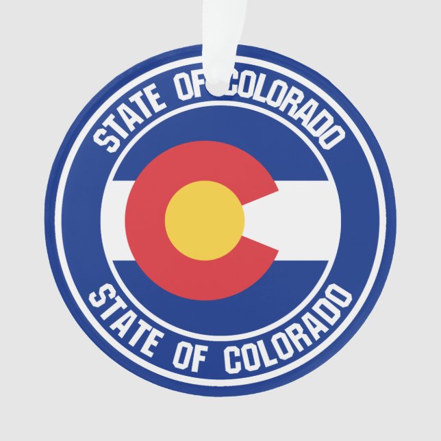 Emblème rond du Colorado (devant)