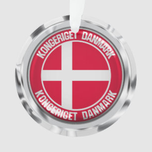 Emblème rond du Danemark