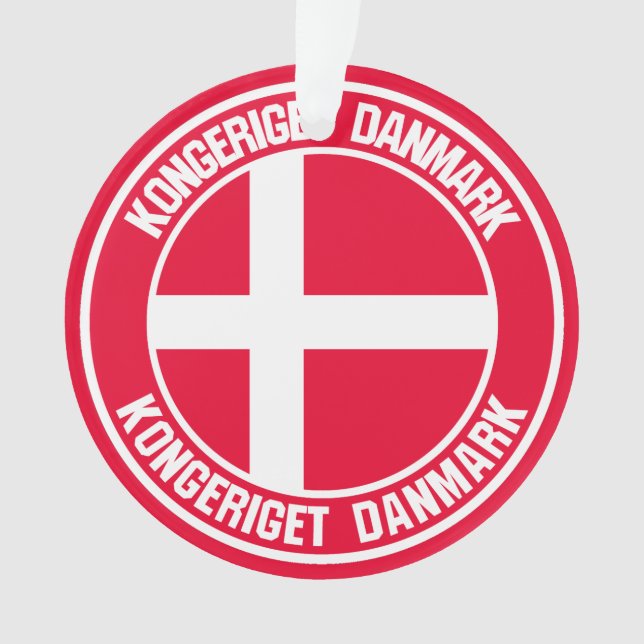 Emblème rond du Danemark (devant)