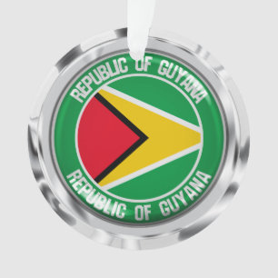 Emblème rond du Guyana