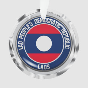 Emblème rond du Laos