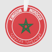 Emblème rond du Maroc