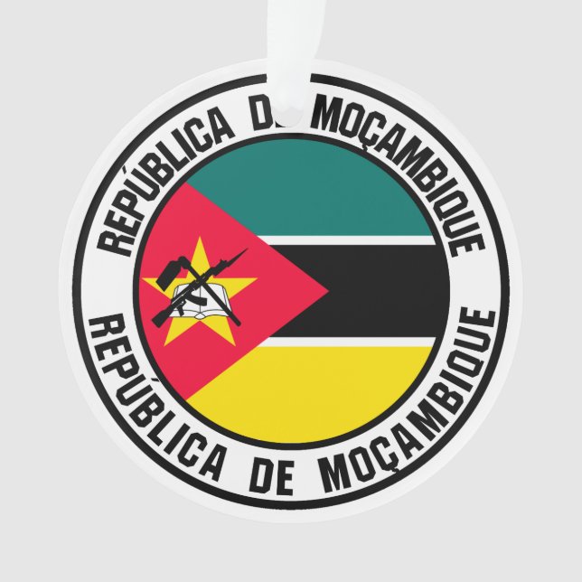Emblème rond du Mozambique (devant)