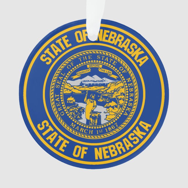 Emblème rond du Nebraska (devant)